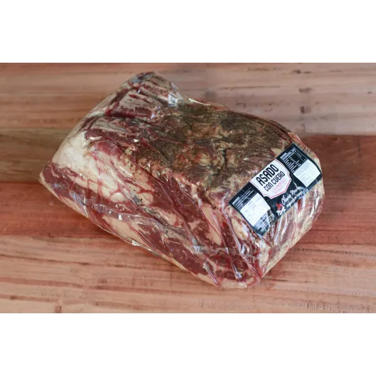 Asado con cuero corte premium