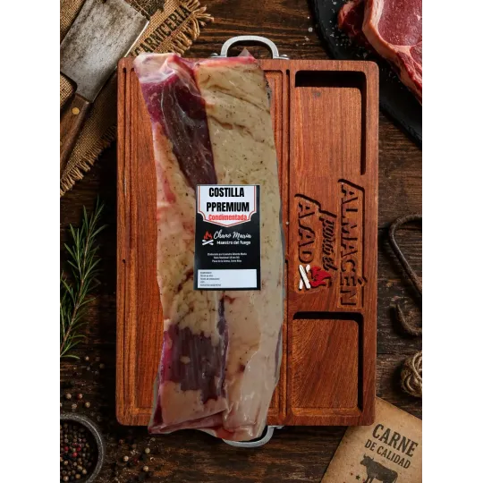 ASADO COSTILLA PREMIUM (CONDIMENTADO)