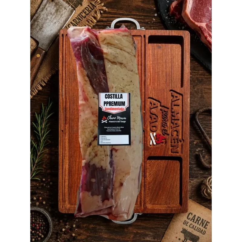 ASADO COSTILLA PREMIUM (CONDIMENTADO)
