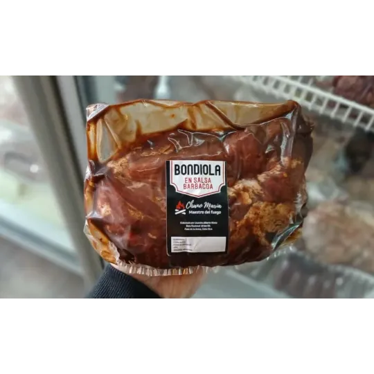 BONDIOLA DE CERDO EN BARBACOA
