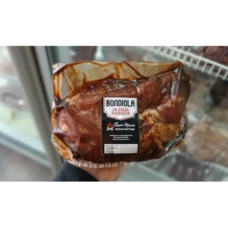 BONDIOLA DE CERDO EN BARBACOA