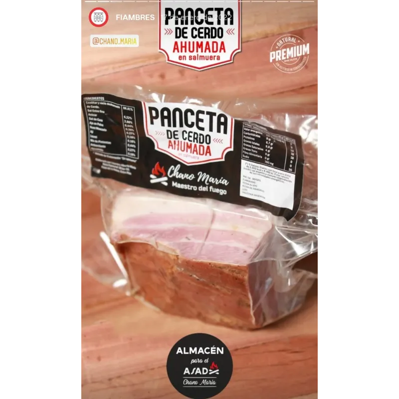 PANCETA AHUMADA (EN TROZO)