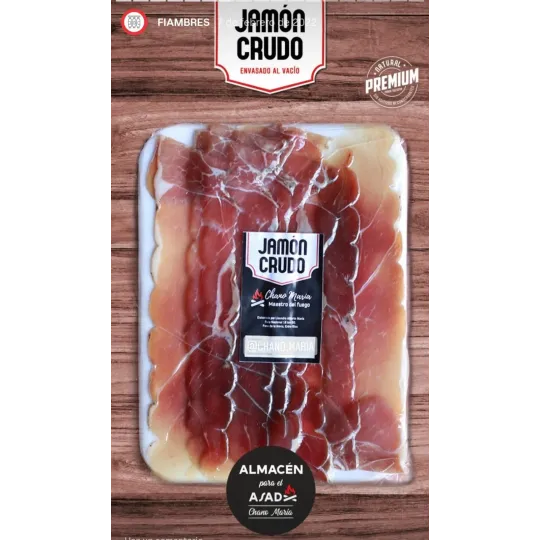 JAMON CRUDO TRADICIONAL (EN FETAS)