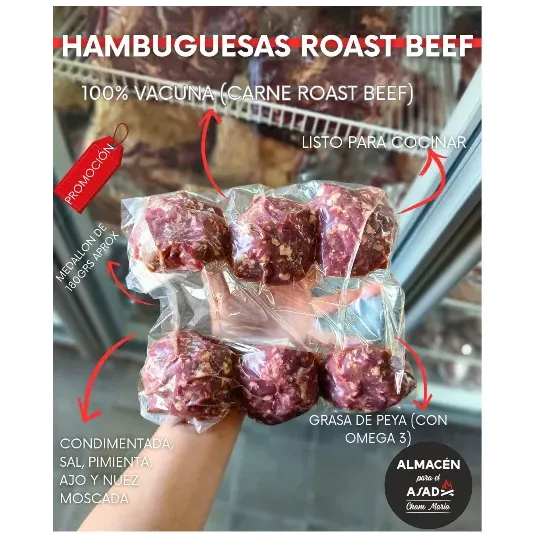 HAMBURGUESA ROAST BEEF (MADURADA)
