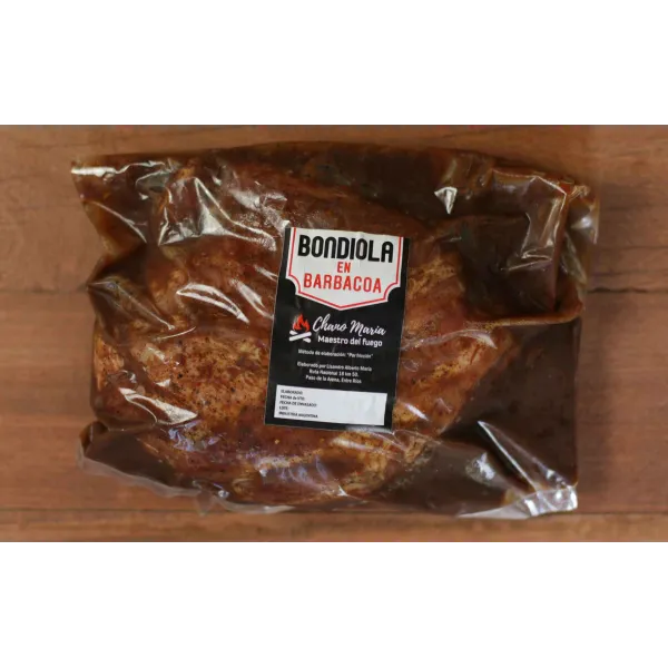 Bondiola en barbacoa