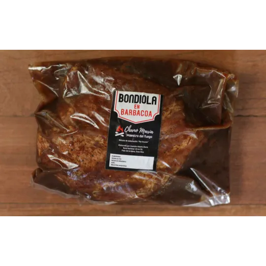 Bondiola en barbacoa