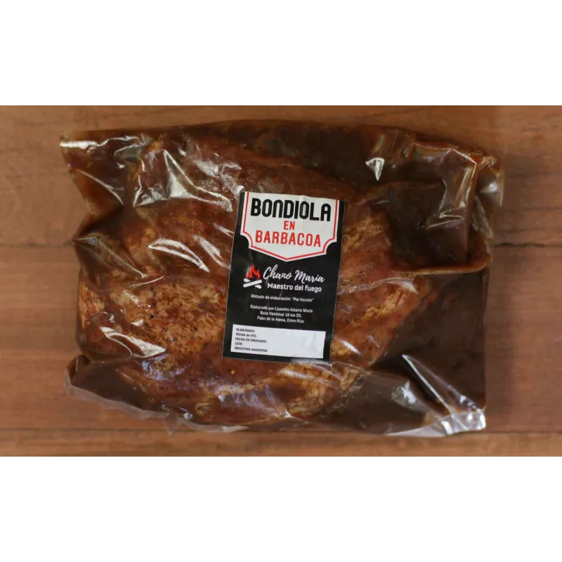 Bondiola en barbacoa