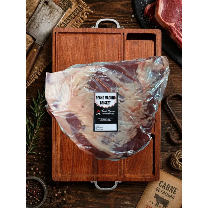 PECHO VACUNO "BRISKET" SIN CONDIMENTAR