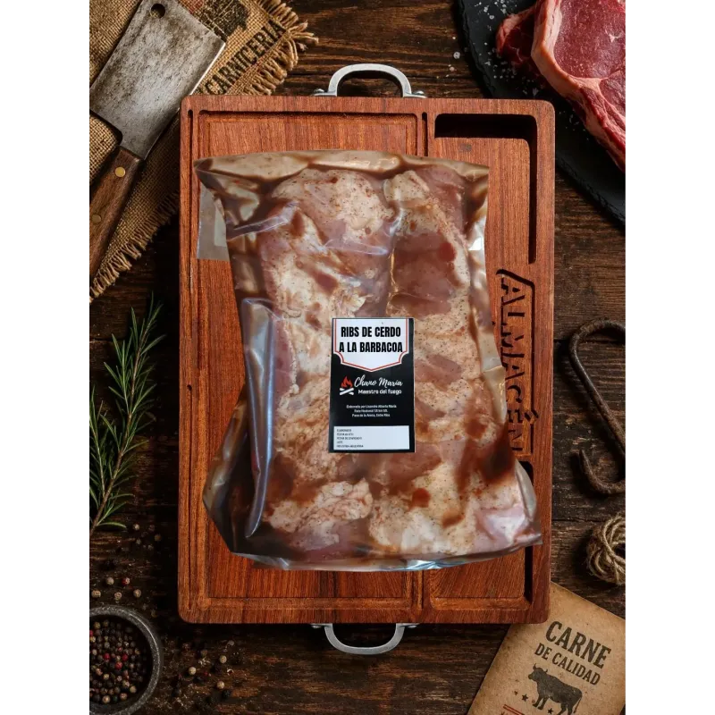 RIBS DE CERDO EN BARBACOA