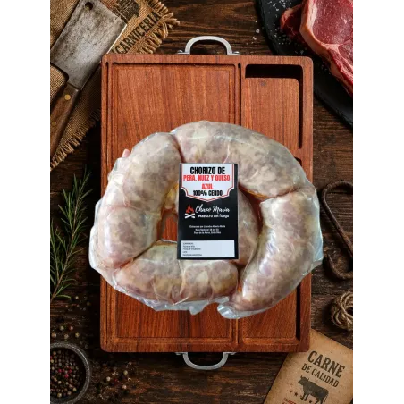 CHORIZO DE DE CERDO PERA NUEZ Y Q. AZUL