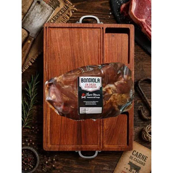 BONDIOLA DE CERDO EN BARBACOA