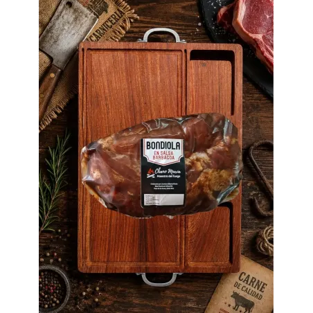 BONDIOLA DE CERDO EN BARBACOA