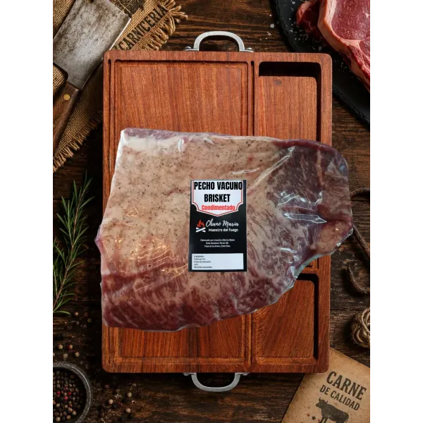 PECHO VACUNO "BRISKET" CONDIMENTADO