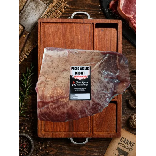 PECHO VACUNO "BRISKET" CONDIMENTADO