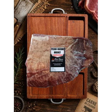PECHO VACUNO "BRISKET" CONDIMENTADO